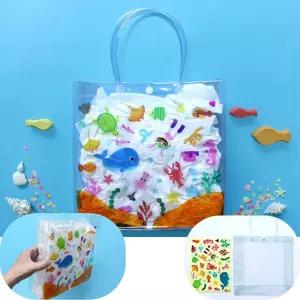 내가만든 여름 바다 여행가방 투명 비치백 5세트 학습교구
