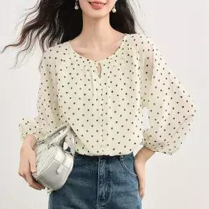 밀란도트셔링블라우스 mde2302760