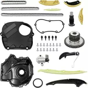 2008-2017 아우디 Q5 2.0T 타이밍 체인 키트 EA888 밸브 커버 개스킷 장착 2006-2017 A4 A6 1.8T 폭스바겐