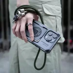 호환  틸타 TF-LBK-7-GB 시리즈 랜야드 및 버클 키트 7mm 대부분의 스마트폰 케이스와 호환 크로노스 생태