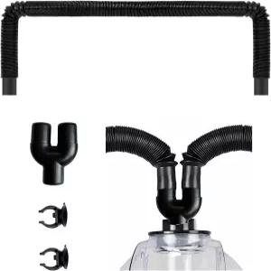 쿠스피더 380B 및 500B 파충류 포거용 연장 튜브/호스 호스가 있는 액세서리 흡입 컵 2 in 1 조인트 양서류