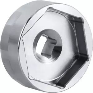 EVRBUL 1-3/8인치 모터사이클 전면 포크 캡 너트 소켓 도구 35mm 6 헥스 플랫 할리 스포츠터 빅 트윈