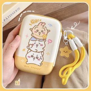 치이카와 충전기 수납 파우치 데이터 케이블 보관 가방 휴대용 외장하드 보조배터리 정리함