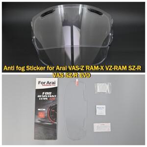아라이 VAS-Z RAM-X VZ-RAM SZ-R EVO 헬멧 바이저용 김서림 방지 스티커, 필름