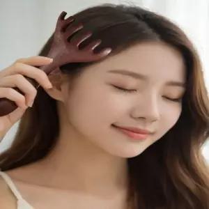 GYS 괄사 마사지빗 3개1세트 종아리 승모근 괄사 목 마사지기 허벅지 셀룰라이트 림프 두피 마사지