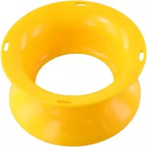 손과 던지기 라인 낚시용 핸드 릴 바다 낚시 코일 휠 대형 플레이트 와인딩 백래시 엉킴 없이 쉽게 캐스팅