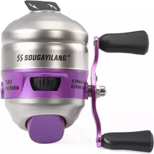 수가일랑 스핀캐스트 낚시 릴 사이즈 30 오른쪽 또는 왼쪽 리트리브 3.9 1 기어비 모노 라인 사전 장착