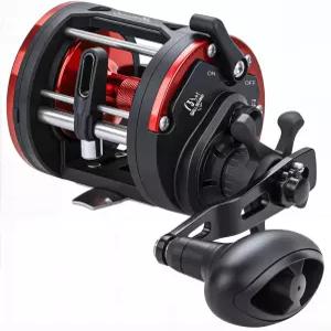 소가일랑 트롤링 릴 레벨 풍력 일반 흑연 본체 낚시 내구성이 뛰어난 스테인리스 스틸 대형 라인 용량