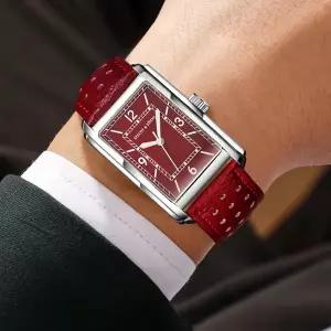 호환  Specht  Shne 여성용 시계 27mm 쿼츠 시계 스테인레스 스틸 AR 코팅 사파이어 크리스탈 손목 Wowen 5