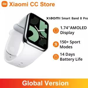 호환 샤오미 호환 미 밴드 8 프로 글로벌 버전 스마트 웨어러블 150가지 스포츠 모드 1.74인치 AMOLED 스크