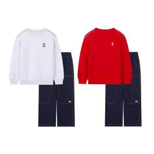 NBA 크루넥 맨투맨 와이드팬츠 세트(K261TS140TP100P)