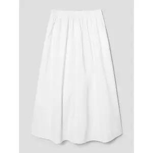 에잇세컨즈 코튼 플레어 맥시 스커트 - 화이트 1146718