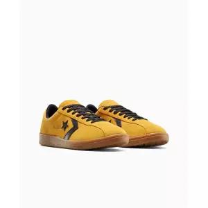 컨버스 공용 스니커즈 올스타 클래식 트레이너 스웨이드 옐로우 AS858500