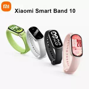 호환 샤오미 호환 미밴드 10 스마트 팔찌 1.62인치 AMOLED 건강 모니터링 21일 배터리 수명 미밴드 손목시
