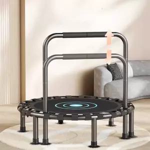 점핑 트램폴린 클럽형 방방이 가정용 손잡이 헬스장