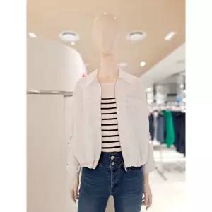 [롯데백화점]SOUP 밑단 끈조절 소매롤업 셔츠형 점퍼 SC4UJ9Z