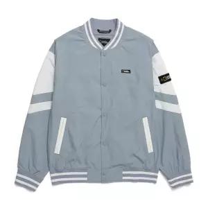 내셔널지오그래픽 N241MJP902 컬러 배색 바시티 자켓 STORM BLUE 1860219