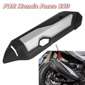 호환   포르자 350 NSS350 2021-2024용 배기 머플러 파이프 보호 커버 열 차단 쉘 방열 캡