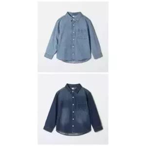 [국내백화점] 스파오키즈 데님 긴팔 셔츠