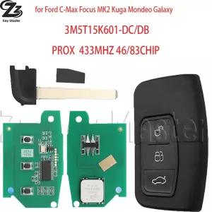 호환  Zz 4D63 433MHZ 3M5T-15K601-DC DB 포드 퓨전 포커스 피에스타 몬데오 MK2 쿠가 Mk7 이스케이프용 자