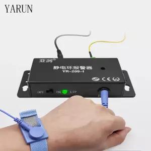 호환  YARUN-BJQ 시리즈 정전기 방지 손목 밴드 경보 장치 - 1인 모니터링 무선 단일 이중 스타일 손목 밴