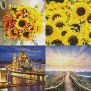 하모니아트 보석십자수 패브릭형 40x50 plm4+7hVs