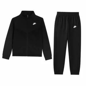 [매장정품] 나이키 NSW 스포츠웨어 플리스 트랙수트 여성 트레이닝복세트 츄리닝 러닝복 블랙 FD3067-010