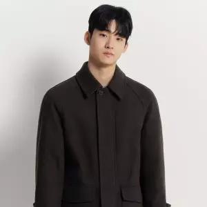 빈폴 멘 울 블렌드 숏 헌팅 코트 - 브라운 BC5Y30C25D HDZ837 CMZ467