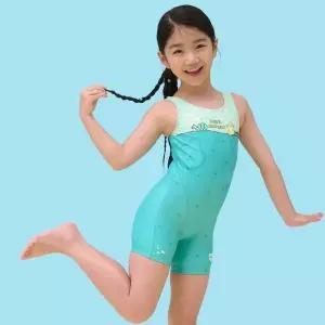 매장정품 ARENA 아레나 여아동 실내수영복 젤리베어 아동 3부 반신 입기편한 U백 (A5FG1GL02MNT) 1092909