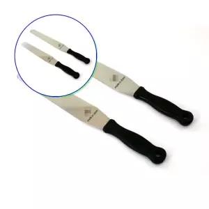 쌍문상회 베이킹도구 케이크만들기 크림주걱 스테인레스 스패츌러 일자 8 소