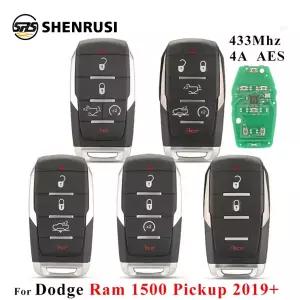 호환  SHENRUSI OHT-4882056 스마트 프록스 리모트 키 폽 433.92MHz 4A 칩 닷지 램 1500 픽업 2019 2020 68
