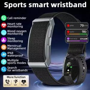 호환  LIGE 신형 스마트 팔찌 무화면 만보계 수면 심박수 모니터 시계 2025 스포츠 피트니스 트래커 밴드