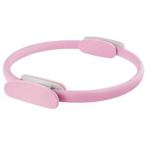 쿼벨라 필라테스 링 15인치 매직 서클 링, 듀얼 패딩 핸들 서클, 조절 가능한 요가