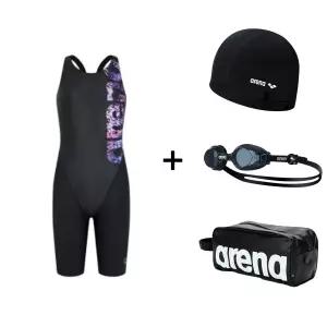 매장정품 ARENA 아레나 칼리드라 아동 4부 반신 레이서백 4종세트 A5FG1PG41 (BLK,NVY) 수경,수영모,가방 1