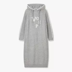 [백화점 홈쇼핑 정품] 보브 울 블렌드 후디드 롱 니트 원피스7155450011