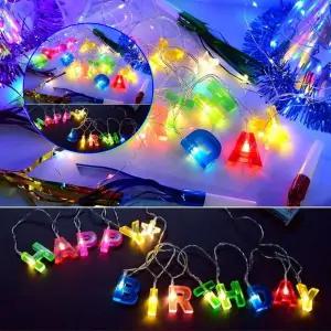 쌍문상회 LED 해피버스데이 가랜드