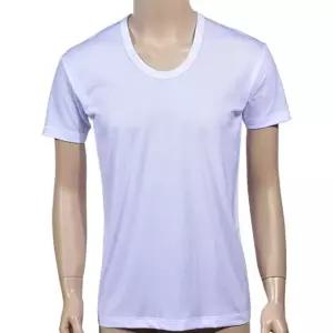 쿨샵 에어로쉬 땀흡수 쿨원단 남성 반팔 이너 화이 PEE8+4lZK