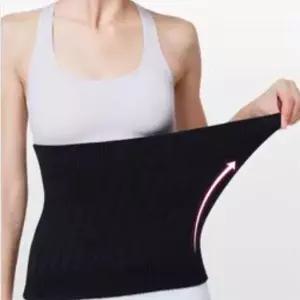 [하프클럽/셀러허브_여성트랜드패션]여성 슬림 복대 방한 벨벳 안감 허리