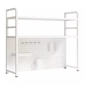 책상상부장 타공판 선반 정리 데스크 랙 책장 철제 정리대