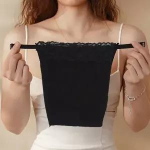 [하프클럽/셀러허브_여성트랜드패션]브라 고정 똑딱이 예쁜 레이스 가리개