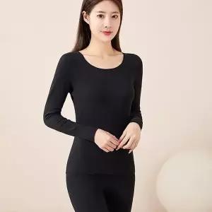[하프클럽/셀러허브_여성트랜드패션]여성 세트 슬림 긴팔 베이직 내의 보온
