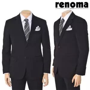매장정품 renoma SS 25년신상 고급울 다계절 블랙 스판정장 빅사이즈포함 RRAISJ41A EK3653 1210687