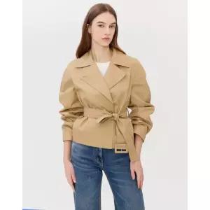 질스튜어트 뉴욕 26SS 단색 코튼 하프코트 JSTR6B100I3 국내매장판 1686615