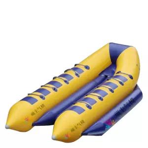 빠지 바나나 보트 4인 워터 서핑 물놀이 바운스 튜브