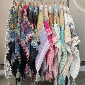 몽골 판초 몽골판초 망토 보헤미안 담요 티베트 숄 에스닉 가디건