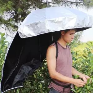 파라솔 밭일 우산 햇빛가리개 농사용 농사 매는 편리한 차단 낚시 어깨 모자