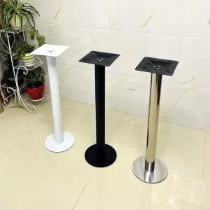 지지대 다리 가구 부품 발 원형 프레임 탁자 철제 스텐 테이블