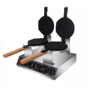 업소용 와플기 메이커 와플팬 크로플 제조기 2구 기계 전기 와플 더블