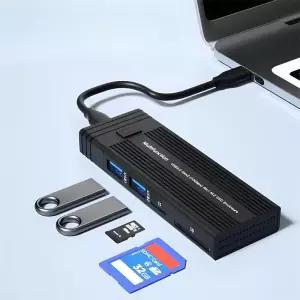 SSD 카드리더기 블랙 어댑터 리더기 노트북