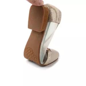 엘럽 여친 망사 단화 펀칭 샌들 속굽 통기성 봄여름 통굽 펌프스 박템5